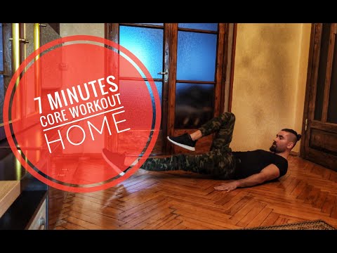 7 Minutes Of Hard Core workout at Home - 7 წუთიანი პრესის ვარჯიში სახლის პირობებში
